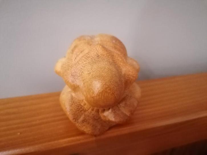 Handgemaakt Yogiman Houten Beeldje - Zen Decoratie, Huis en Inrichting, Woonaccessoires | Boeddhabeelden, Zo goed als nieuw, Ophalen of Verzenden