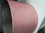 Lampenkap oud roze velours 40 x 40 x 25 hoog, Huis en Inrichting, Lampen | Lampenkappen, Ophalen, Overige kleuren, 25 tot 50 cm