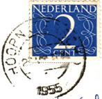 962651	Terschelling	Vuurtoren	Brandaris	1955	Gelopen met Pos, 1940 tot 1960, Gelopen, Ophalen of Verzenden, Waddeneilanden