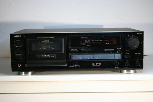 Aiwa AD-F810 3 Heads Cassettedeck, Audio, Tv en Foto, Cassettedecks, Enkel, Overige merken, Auto-reverse, Tiptoetsen, Tape counter