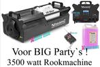 Feest, Carnaval, Rookmachine, Sneeuwmachine, Smoke machine, Rookmachine, Nieuw, Info@marbeco.nl, BeamZ