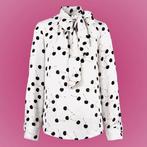 Marccain kersenprint blouse marc cain, Kleding | Dames, Blouses en Tunieken, Maat 38/40 (M), Overige kleuren, Ophalen of Verzenden