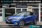 Renault Captur 1.0 TCe 90 techno | Panoramadak | Bose | Wint, Auto's, Stof, Gebruikt, Met garantie (alle), Blauw