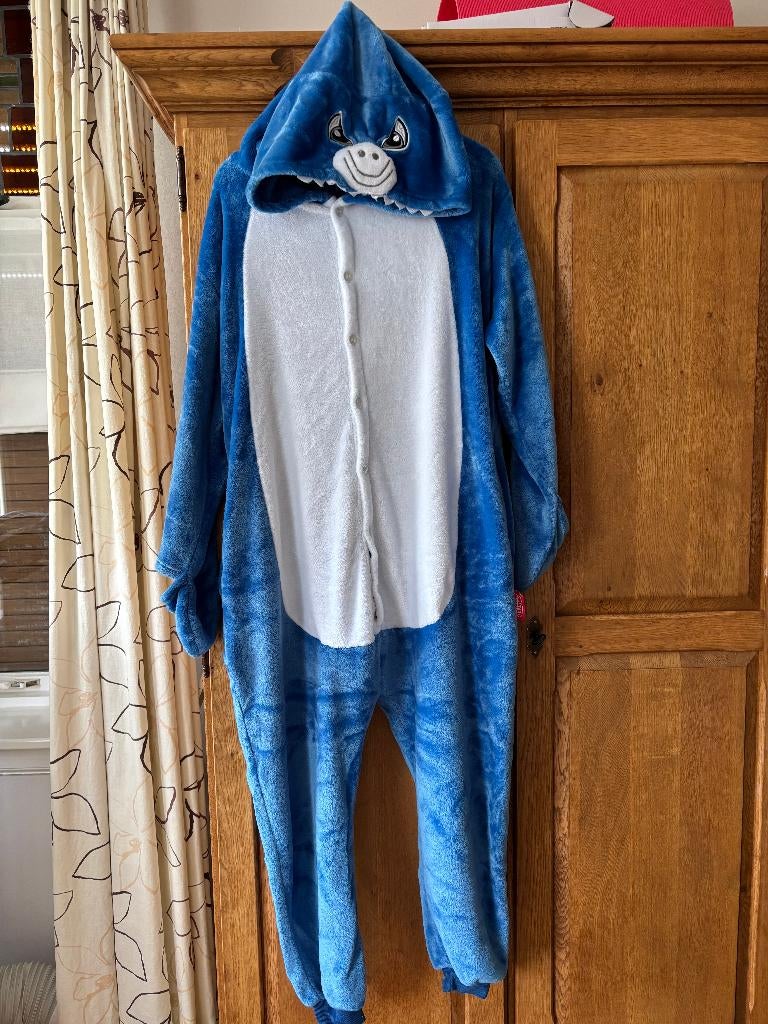 onesie haai, Ophalen of Verzenden, Gebruikt, 170 of groter, Jongen of Meisje