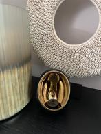 Kandelaar waxinehouder gouden ei met zwarte buitenzijde, Huis en Inrichting, Woonaccessoires | Kandelaars en Kaarsen, Ophalen of Verzenden