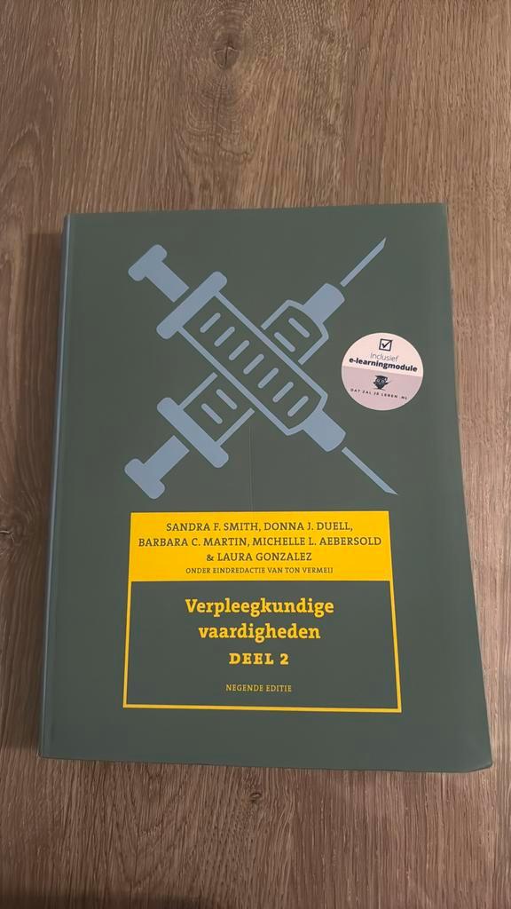 Verpleegkundige vaardigheden, deel 2, 9e editie met datzalje, Boeken, Schoolboeken, Zo goed als nieuw, Nederlands, Overige niveaus