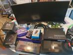 Gaming Set: Monitor, Toetsenbord, Headset & Meer!, Gaming, Curved, Nieuw, Ophalen of Verzenden