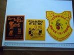 sticker oud Kampen Cordiska disco berghem Kees atletico, Verzamelen, Stickers, Verzenden, Zo goed als nieuw, Bedrijf of Vereniging