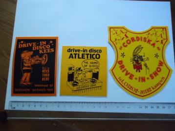 sticker oud Kampen Cordiska disco berghem Kees atletico  beschikbaar voor biedingen