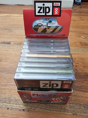 9 zipdisks 100mb  beschikbaar voor biedingen