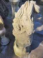 Betonnen tuinbeeld paard foto 1 t/m 3, Tuin en Terras, Ophalen, Belle Vieille Brocante, Zo goed als nieuw, Jolandamonsieurs@gmail.com
