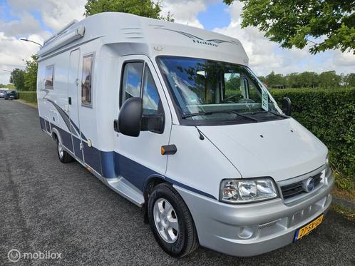 Hobby 650 EC 2006 Half-integraal ☆Enkele bedden, Maxxfan, Caravans en Kamperen, Campers, Bedrijf, Half-integraal, Hobby, Diesel