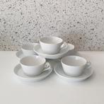 Arzberg TRIC theekop en schotels wit, Ophalen of Verzenden