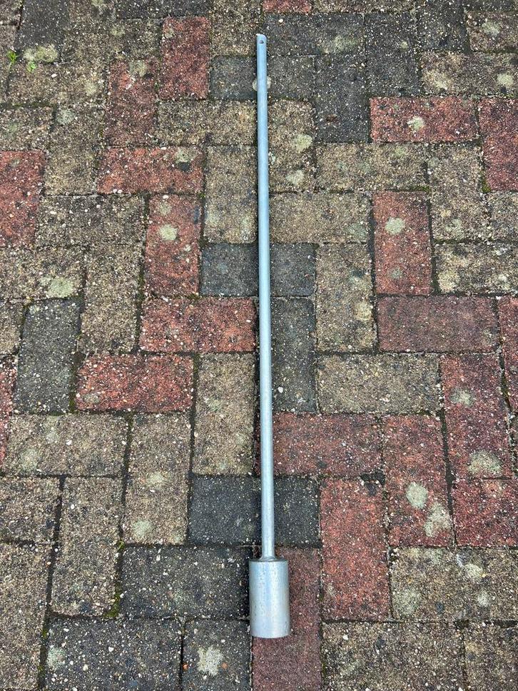 Stalen Stamper - Verzinkt & Gesmeed - 4kg, Tuin en Terras, Hand-tuingereedschap, Gebruikt, Overige soorten, Ophalen