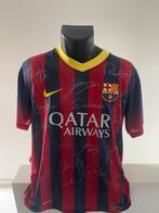 Fc Barcelona selectie gesigneerd shirt 13/14, Ophalen, Zo goed als nieuw, Shirt