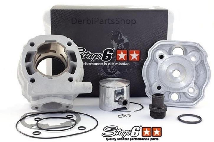 Stage6 77cc BigRacing cilinder kit Derbi/Gilera OT 2006<, Fietsen en Brommers, Brommers | Toebehoren, Nieuw, Overige typen, Ophalen of Verzenden