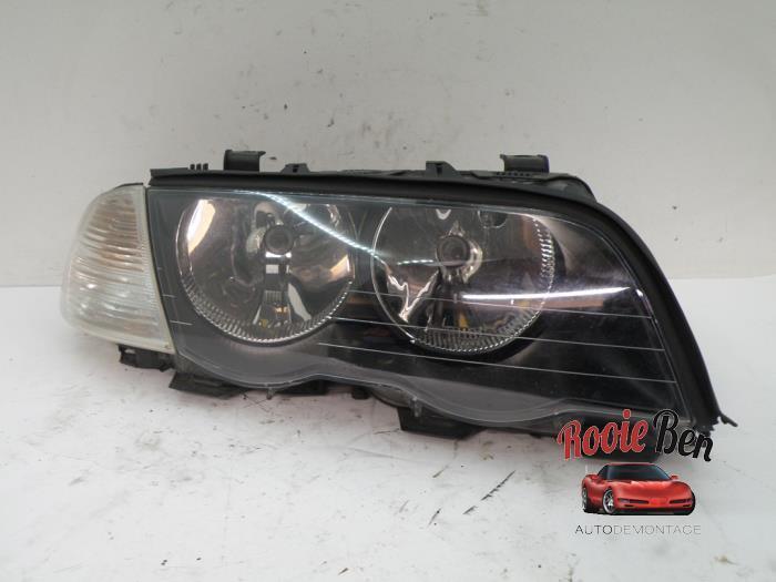 Koplamp rechts van een BMW 3-Serie, Auto-onderdelen, Verlichting, BMW, Gebruikt, 3 maanden garantie, Ophalen of Verzenden