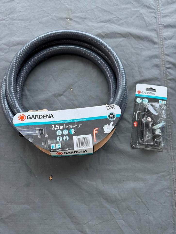 Gardena Zuigslang + Filter - Nieuw!, Tuin en Terras, Waterpompen, Nieuw, Handmatig, Overige typen, Ophalen of Verzenden
