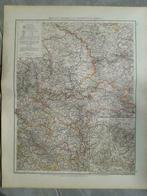 43-44 / Provinz Sachsen & Herzogtum Anhalt Litho uit 1899, Antiek en Kunst, Ophalen of Verzenden