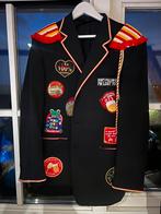Oeteldonk Carnavalsjas met emblemen maat L, Kleding | Heren, Maat 52/54 (L), Carnaval, Ophalen of Verzenden, Kleding