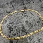 18k gouden armband massief valkenoog schakel, Ophalen of Verzenden, Zo goed als nieuw, Goud