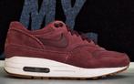 Nike air max 1 - SE burgundy crush, Verzenden, Nike, Sneakers of Gympen, Gedragen