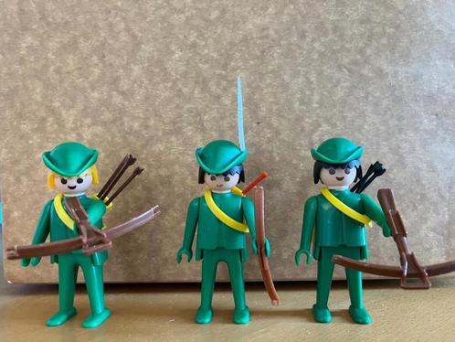 De grijze jager met playmobil, Kinderen en Baby's, Speelgoed | Playmobil, Gebruikt, Los playmobil, Ophalen