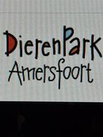 Dierenpark Amersfoort 4 e-tickets te koop, meerdere aanwezig, Drie personen of meer, Ticket of Toegangskaart