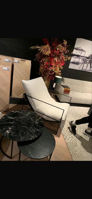 Teddy fauteuil creme - Zo goed als nieuw! beschikbaar voor biedingen