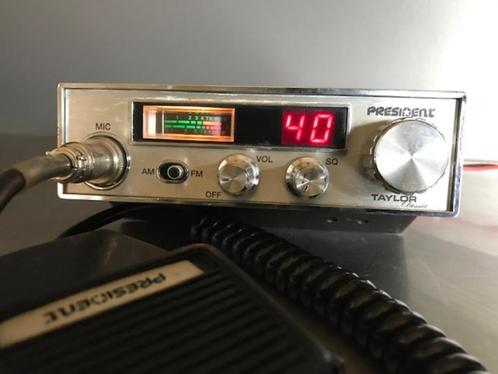 CB  PresidentTaylor   27mc, Telecommunicatie, Zenders en Ontvangers, Gebruikt, Zender en Ontvanger, Ophalen