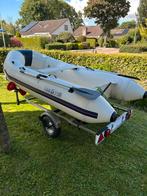 YAM310R rib met trailer en Tohatsu 6 / 8 pk motor., Watersport en Boten, Zo goed als nieuw, Benzine, Minder dan 70 pk, Ophalen