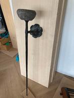 Set van 2 prachtige gietijzeren wandkandelaars, Ophalen of Verzenden, Zo goed als nieuw, Overige materialen, 75 cm of meer