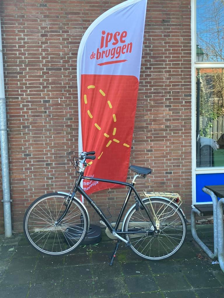 Unlon goldrun heren fiets, Ophalen, Gebruikt, 1 kind