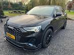 Audi Q3 45 Tfsi e 245pk Phev S Tronic 2021 Zwart, Auto's, Zwart, SUV of Terreinwagen, Geïmporteerd, 750 kg
