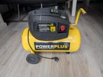 Powerplus Compressor 8 Bar, Doe-het-zelf en Verbouw, Compressors, Ophalen, Gebruikt, 6 tot 10 bar, Minder dan 200 liter/min