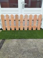 rond top hekjes Red class wood nu €19,95, Ophalen, Nieuw, Hout, Tuinhek