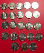 Collectie  van22 Oranje 2000 voetbalmuntjes, Postzegels en Munten, Munten | Nederland, Ophalen of Verzenden, Koningin Beatrix