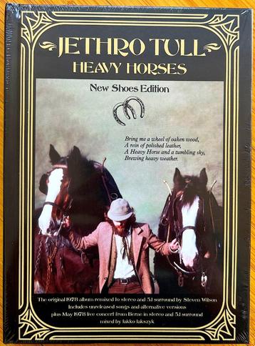 JETHRO TULL - HEAVY HORSES (NEW SHOES EDITION) (3CD + 2DVD) beschikbaar voor biedingen