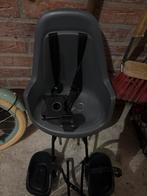 Bobike Voorzitje met Scherm + Montageplaat, Fietsen en Brommers, Fietsaccessoires | Fietsstoeltjes, Ophalen, Gebruikt, Voetsteuntjes