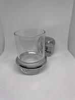 Nieuw Geesa Glashouder +glas (transparant)  Materiaal chroom, Ophalen of Verzenden, Nieuw