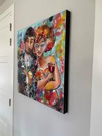 Schilderij van Liz - 70x70 cm, Antiek en Kunst, Ophalen