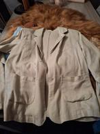 Linnen Colbert Jasje - 2 Knopen Ontbreken, Kleding | Dames, Ophalen of Verzenden, Gedragen, Beige, Jasje