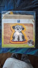 Mooi groot Smirna kleed met leuke hond., Ophalen of Verzenden, Zo goed als nieuw, Haken, Patroon of Boek