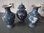 Blauw Vazen, Antiek en Kunst, Antiek | Keramiek en Aardewerk, Ophalen