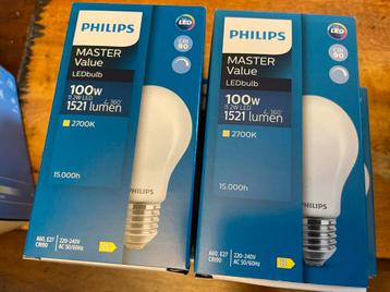 5x Phillips CorePro LED bulbs 200w, e27 beschikbaar voor biedingen