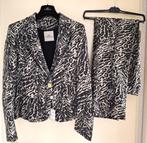 designerpak Gai Mattiolo, cobert en broek - nieuwprijs 799,-, Ophalen of Verzenden, Nieuw, Maat 42/44 (L), Kostuum of Pak