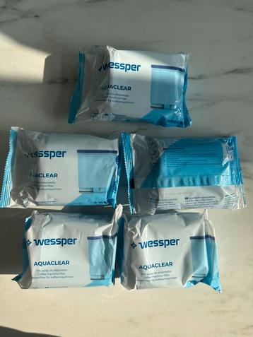 5 aquafilter voor diverse koffiezetapparaten beschikbaar voor biedingen