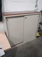 Vintage Stalen werkplaats kasten, Ophalen, Gebruikt, 100 tot 150 cm, 100 tot 150 cm