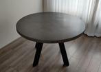 Eettafel rond, Huis en Inrichting, Tafels | Eettafels, Ophalen, Gebruikt, 100 tot 150 cm, Rond