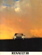 Brochure Renault 30 1982, Ophalen of Verzenden, Gelezen, Renault